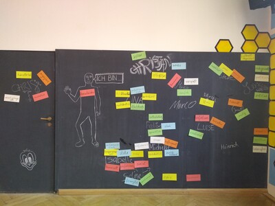 Tafel im Jugendtreff